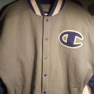 Champion light Wool Fleece Bomber